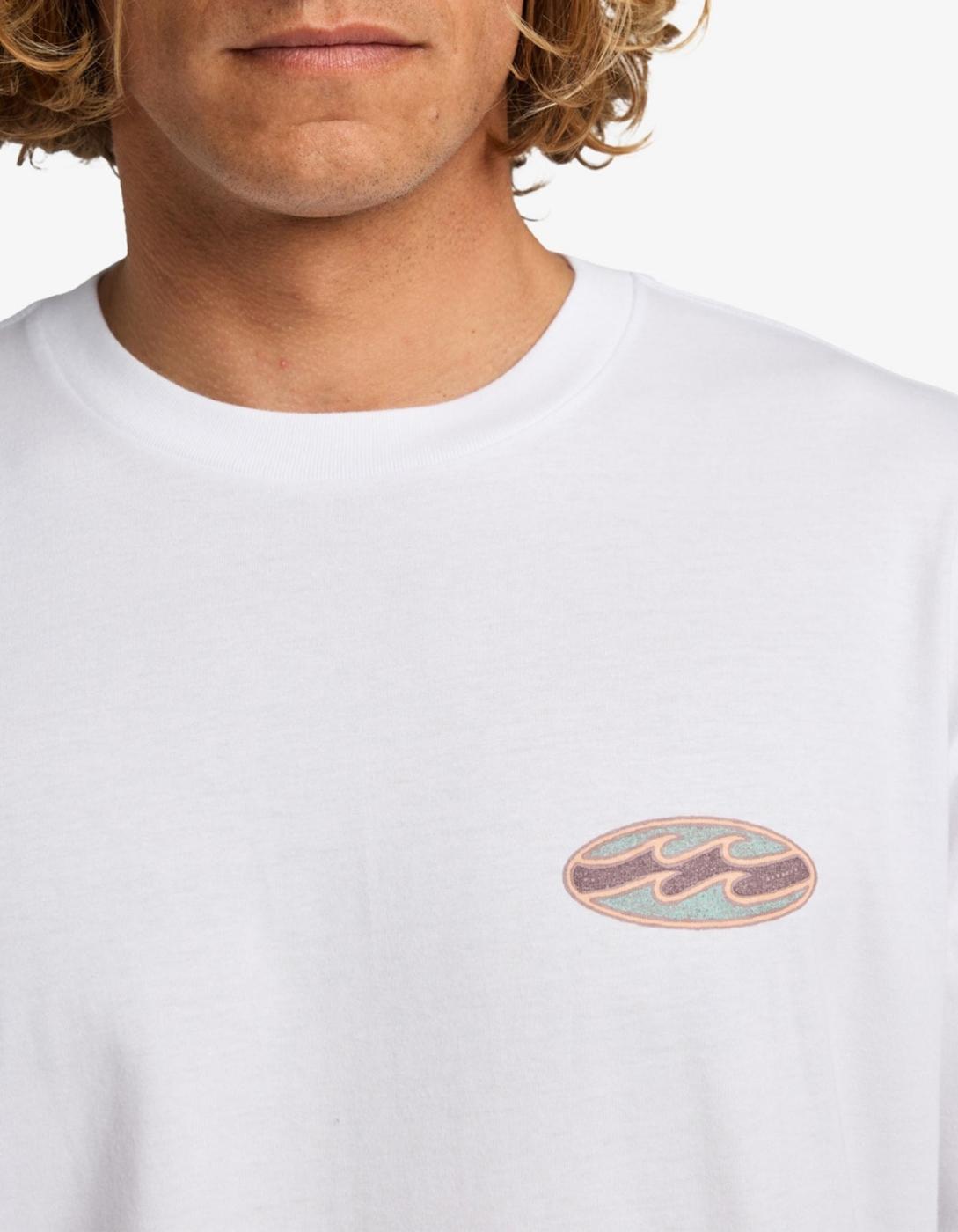 Camiseta BILLABONG CRAYON WAVE - White
