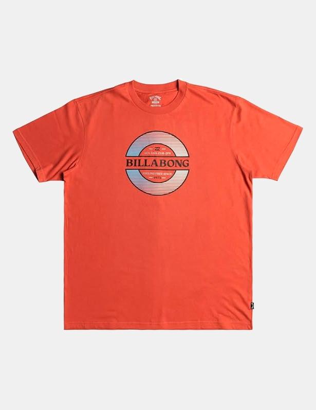 Camiseta BILLABONG RIPTIDE - Dusty Red