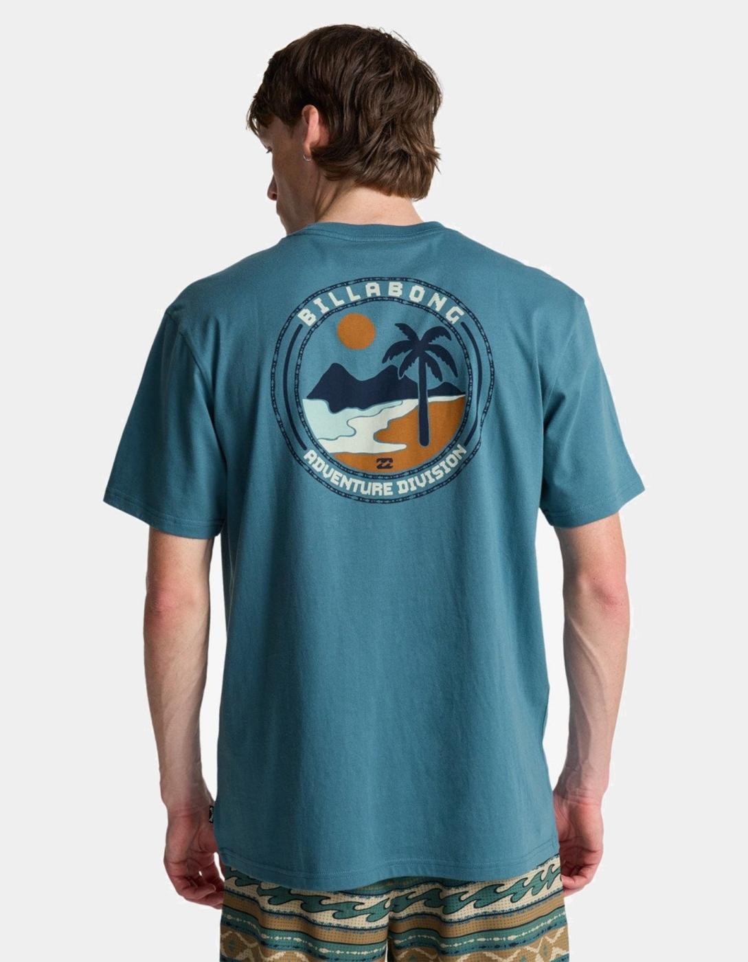 Camiseta BILLABONG ROCKIES SS - Vintage Blue