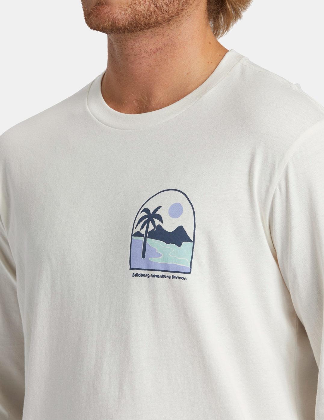 Camiseta BILLABONG SUNDOWN LS - Off White