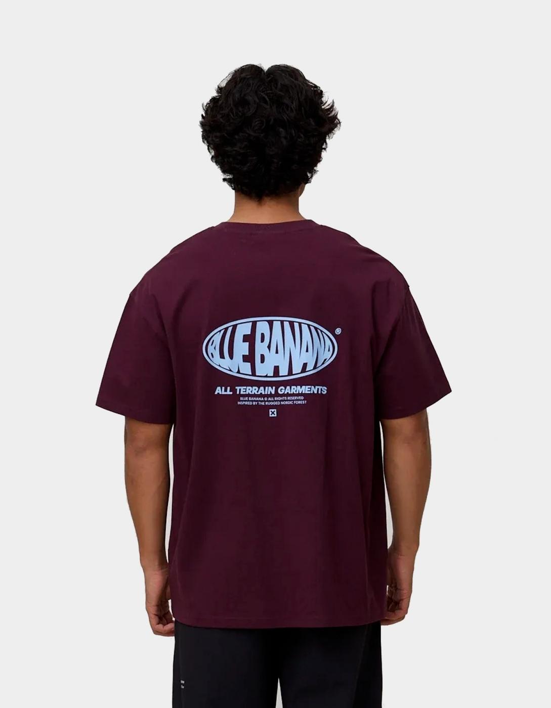 Camiseta BLUE BANANA OVAL - Cherry