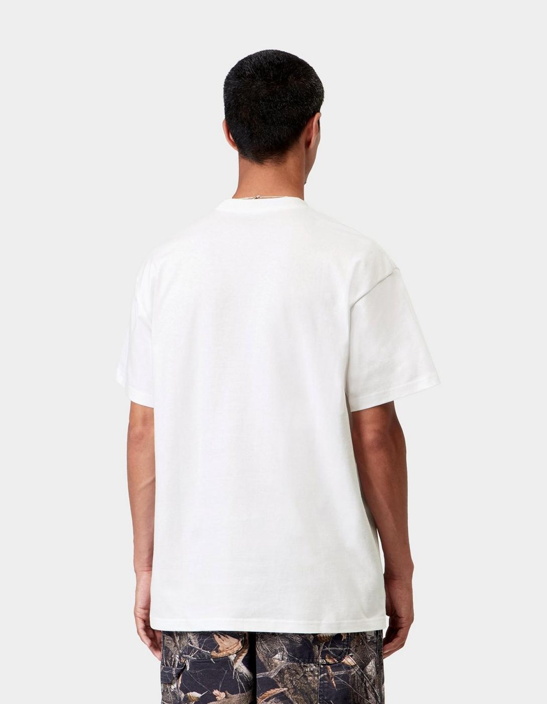 Camiseta CARHARTT WIP ANIMATED DUCKS - White
