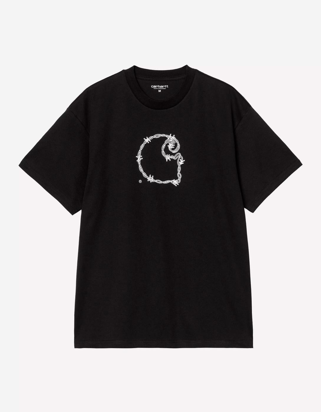 Camiseta CARHARTT WIP BARBWIRE C - Black