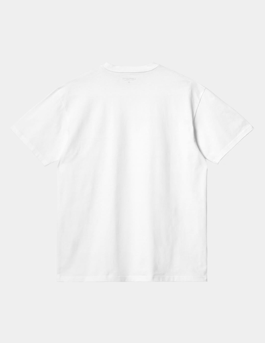 Camiseta CARHARTT WIP CHASE- White / Gold