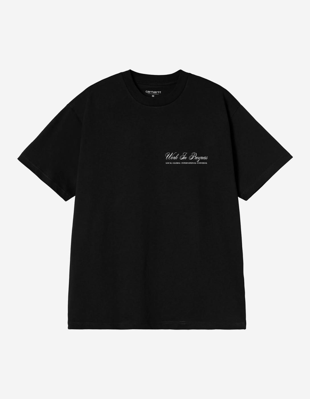 Camiseta CARHARTT WIP CLOUD HEART - Black