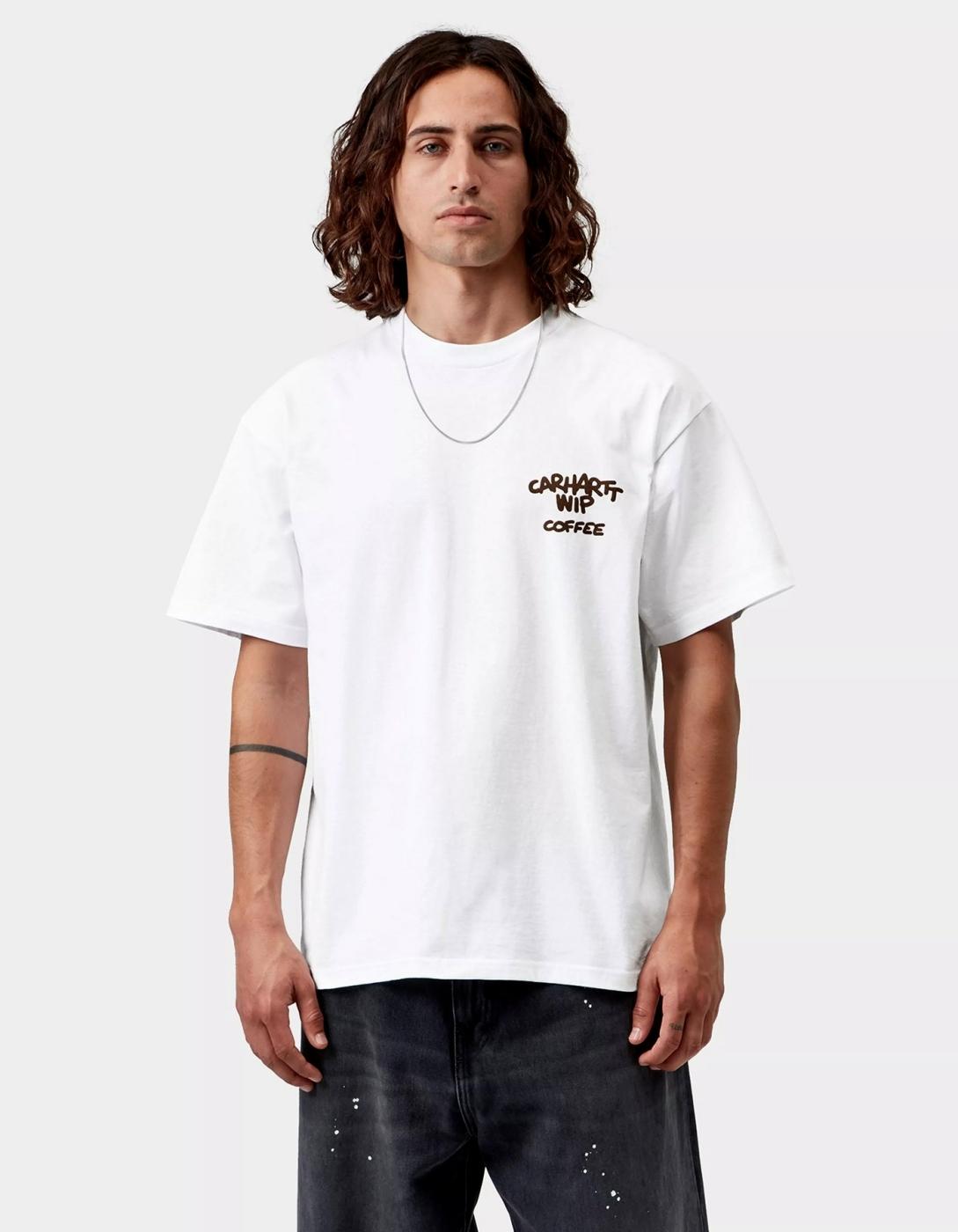 Camiseta CARHARTT WIP COFFEE BREAK - White