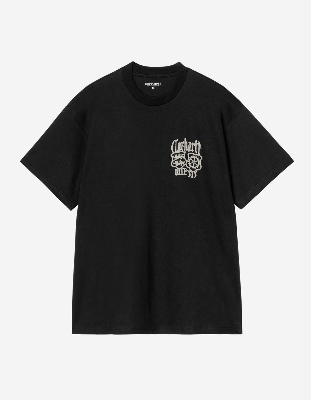 Camiseta Carhartt Wip COMMUTING TALES - Black