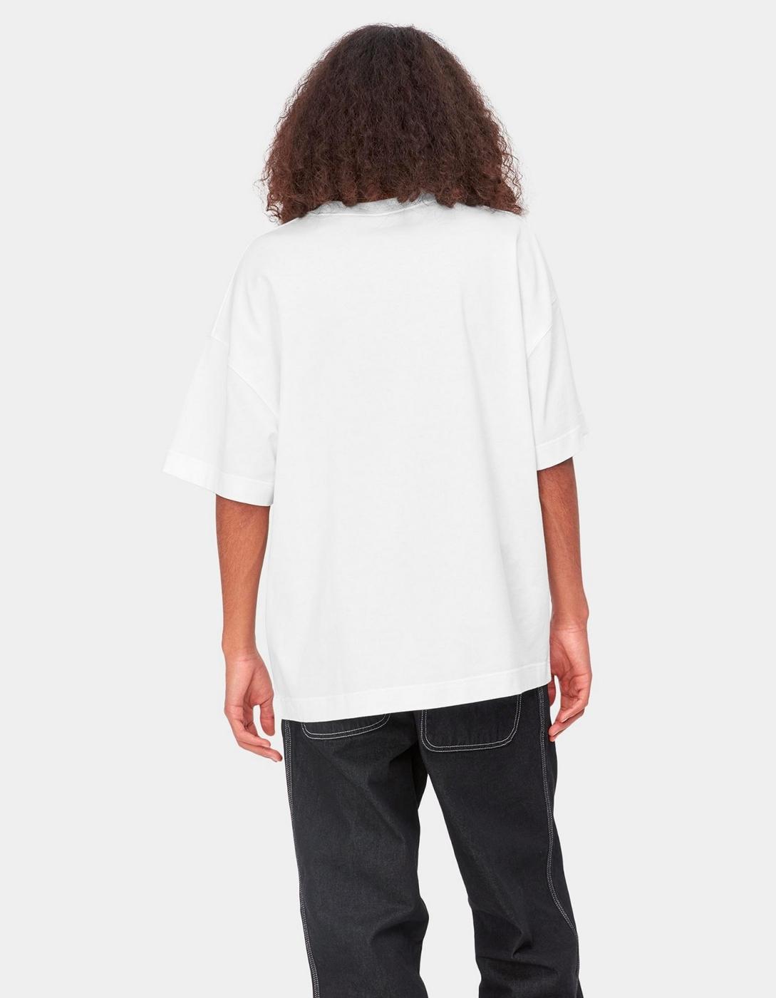 Camiseta CARHARTT WIP LINK SCRIPT - White / Black