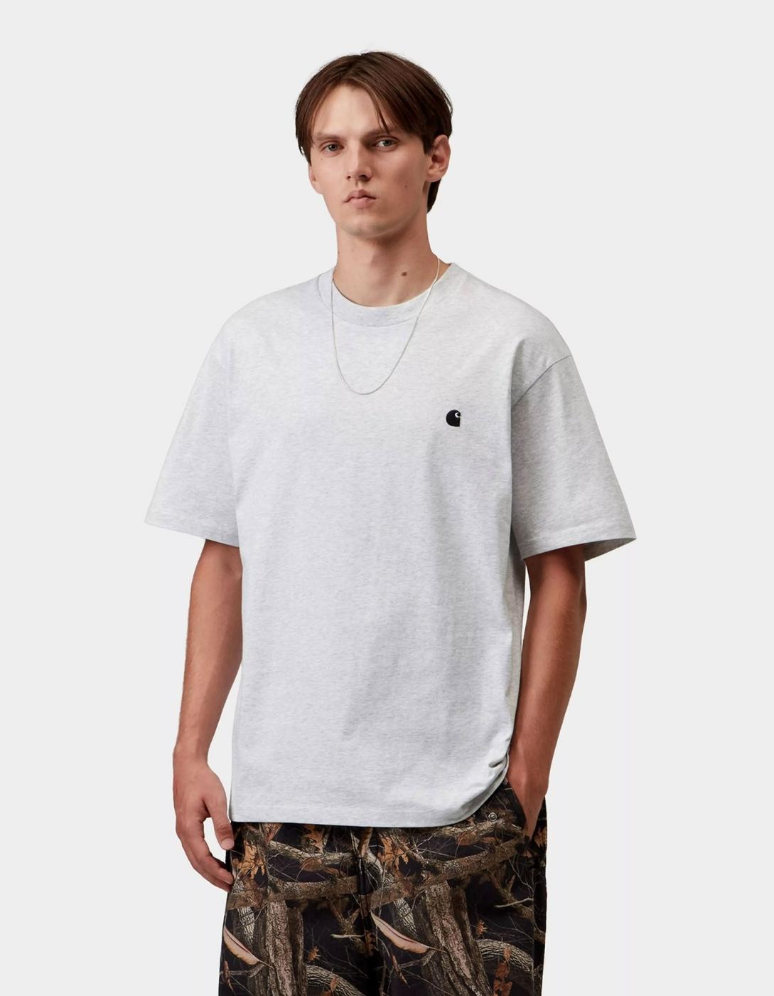 Camiseta CARHARTT WIP MADISON - Ash Heather / Black