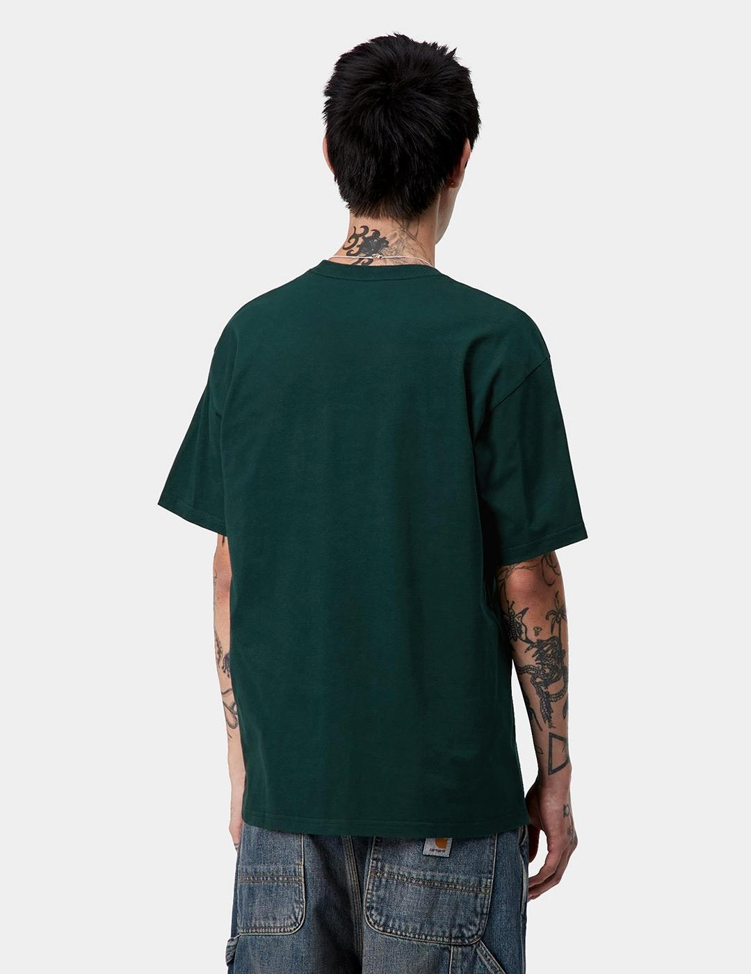 Camiseta CARHARTT WIP MADISON - Dark Fir / Wax