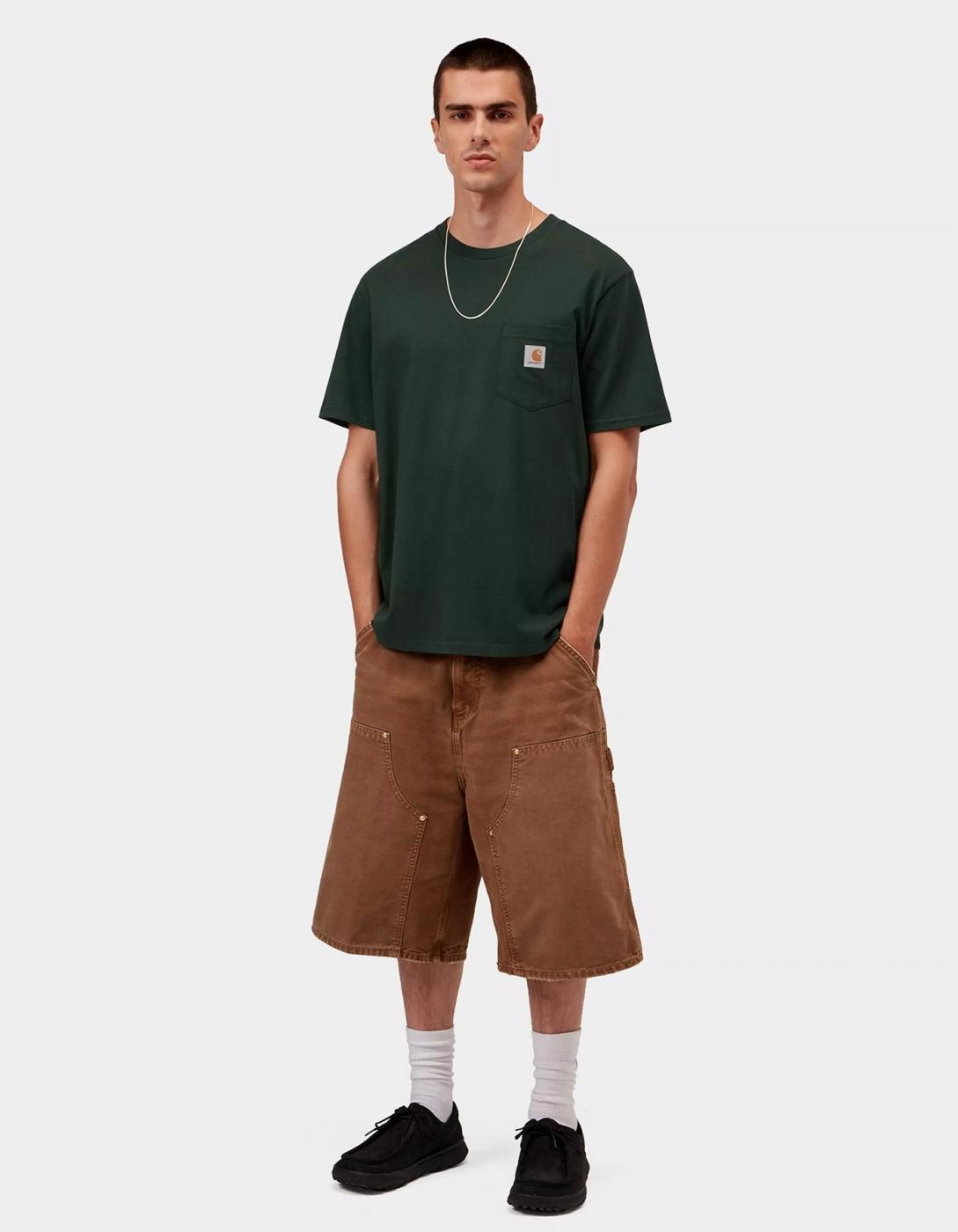 Camiseta CARHARTT WIP POCKET - Dark Scarab