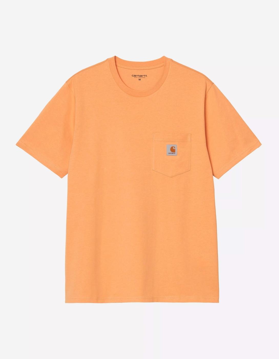 Camiseta CARHARTT WIP POCKET - Gentle Orange
