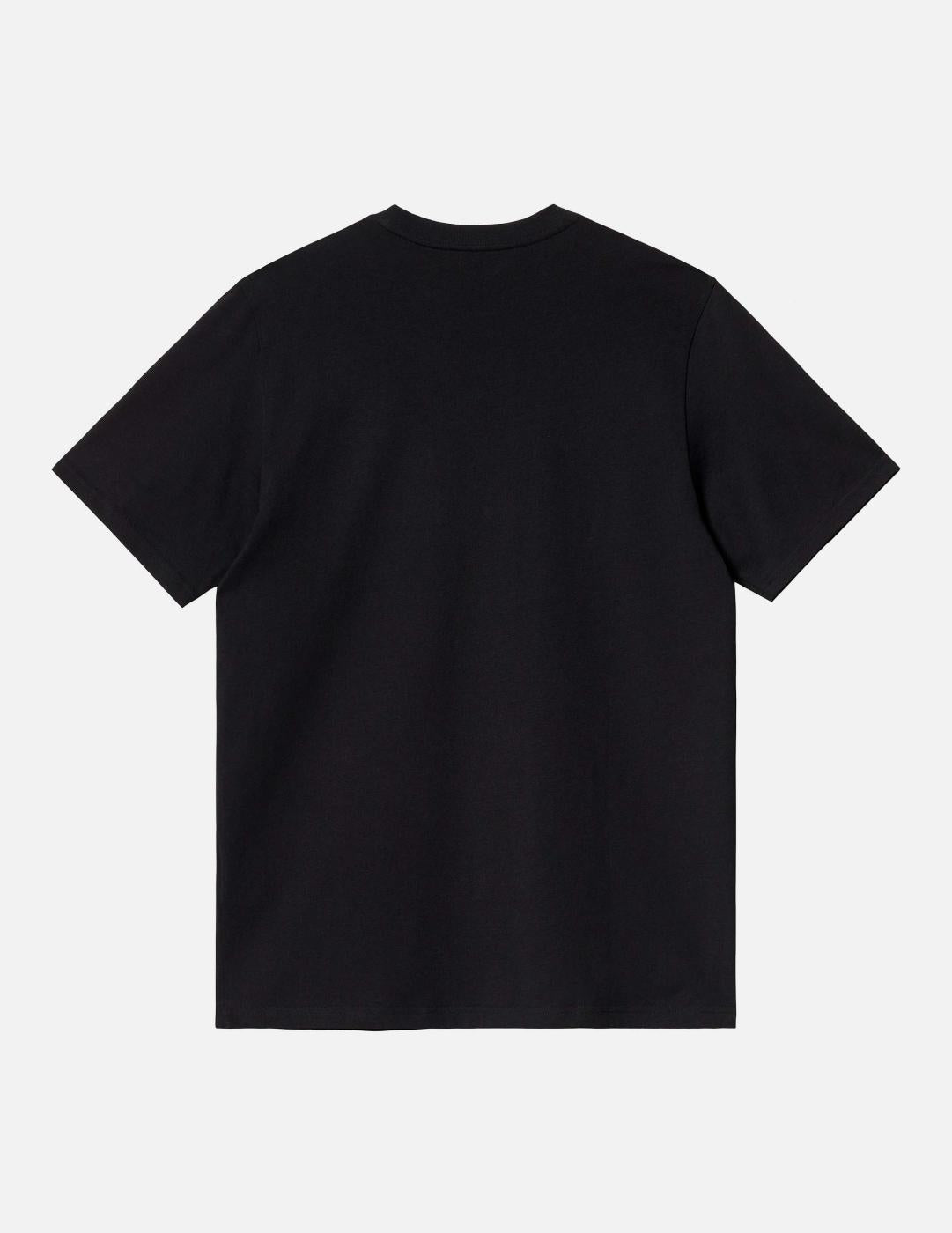 Camiseta CARHARTT WIP POCKET HEART - Black / Black