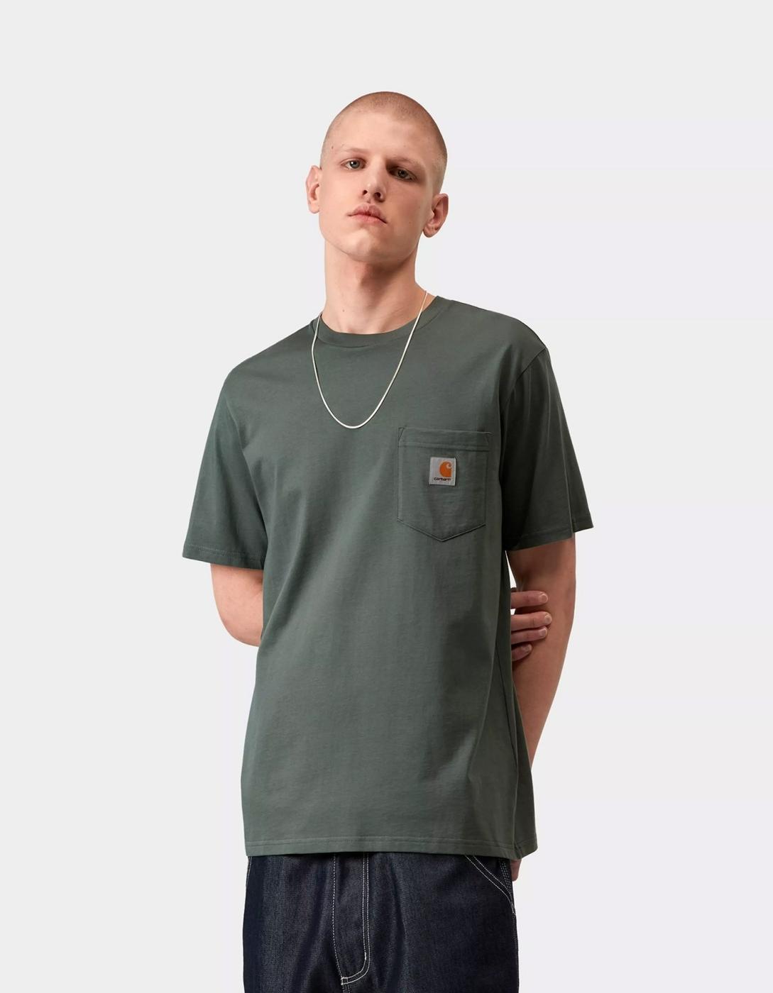 Camiseta CARHARTT WIP POCKET - Velvet Green