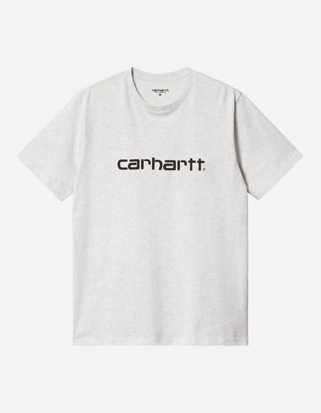 Camiseta carhartt wip SCRIPT - Ash Heather / Graphite