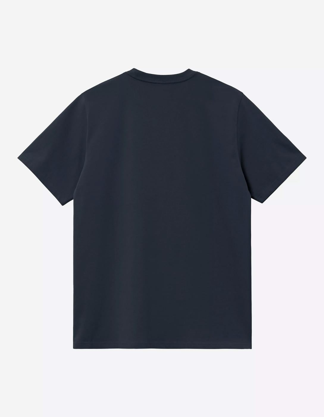 Camiseta CARHARTT WIP SCRIPT EMBROIDERY - Deep Night / White