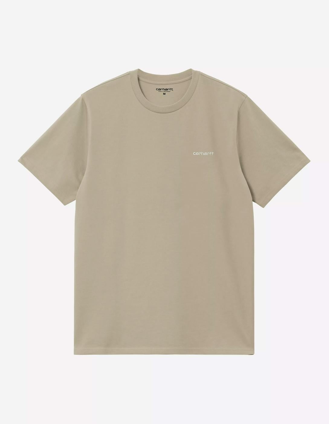 Camiseta CARHARTT WIP SCRIPT EMBROIDERY - Barchan / White