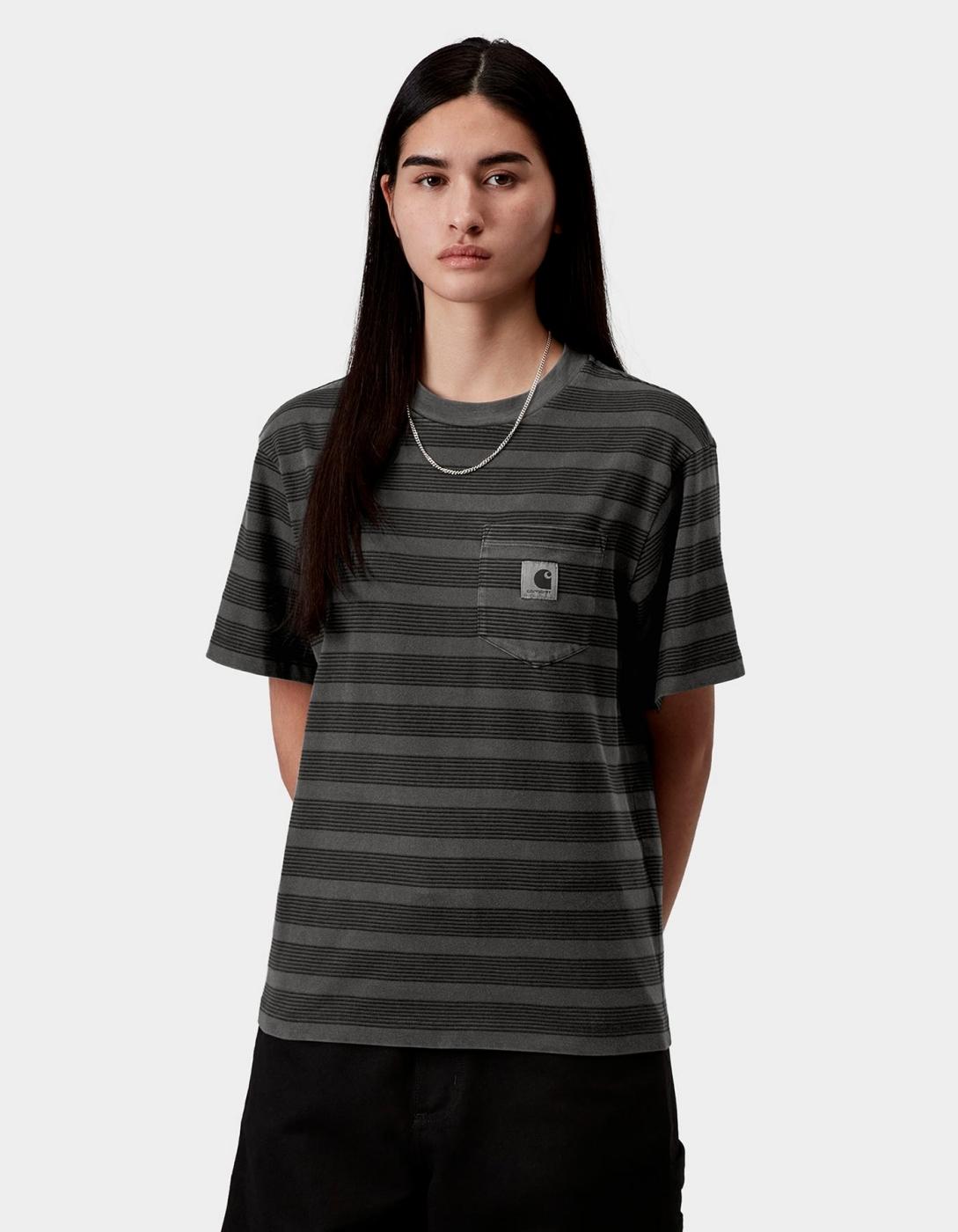 Camiseta CARHARTT WIP W' HANSON POCKET - Black