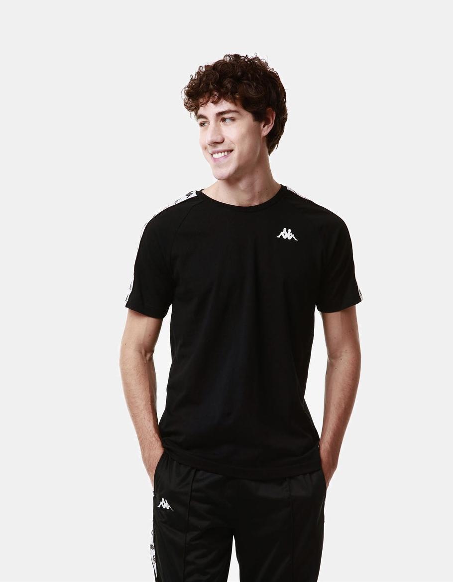 Camiseta COEN SLIM - Black/White