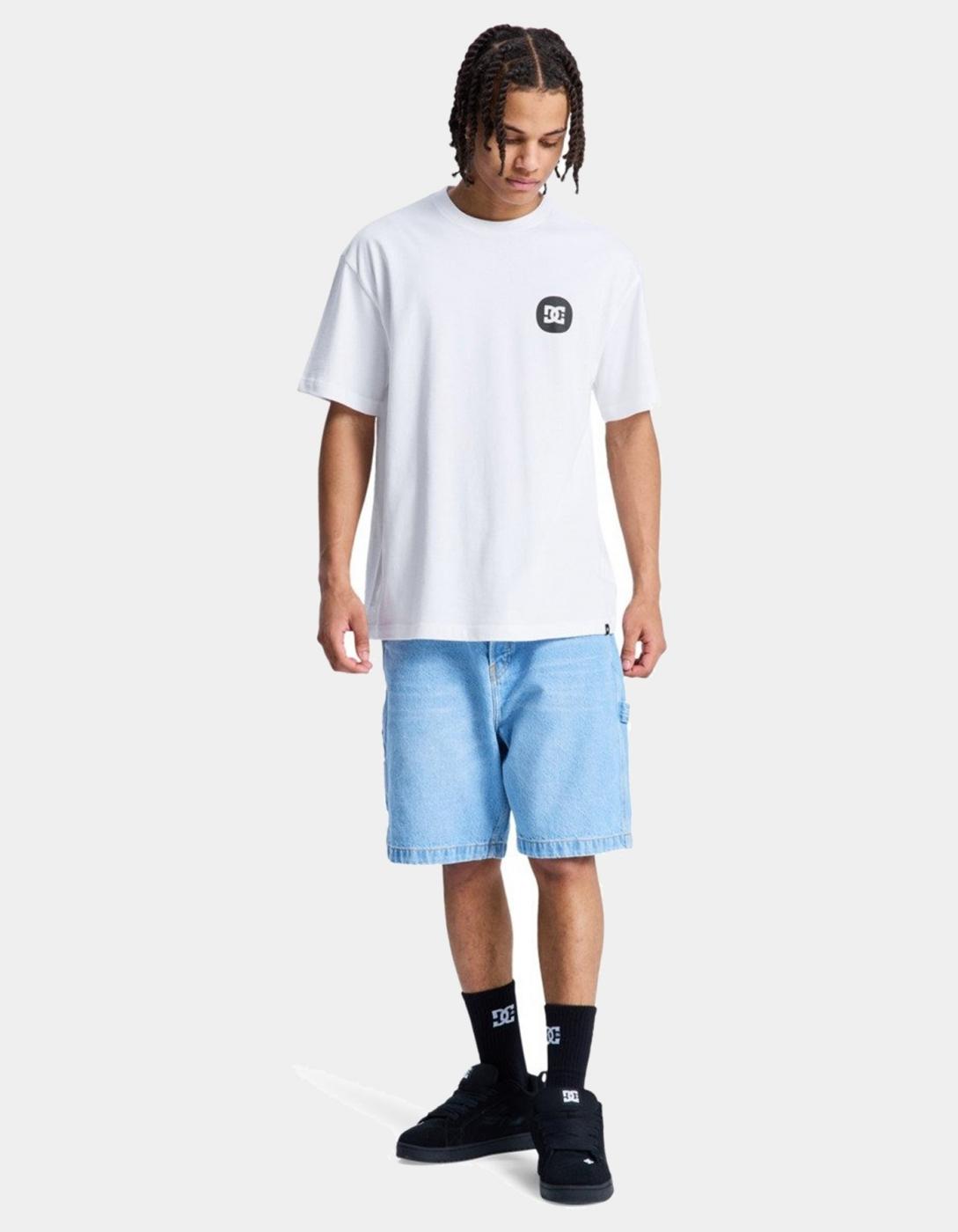 Camiseta DC SHOES SHAPE OR DESTROY - White