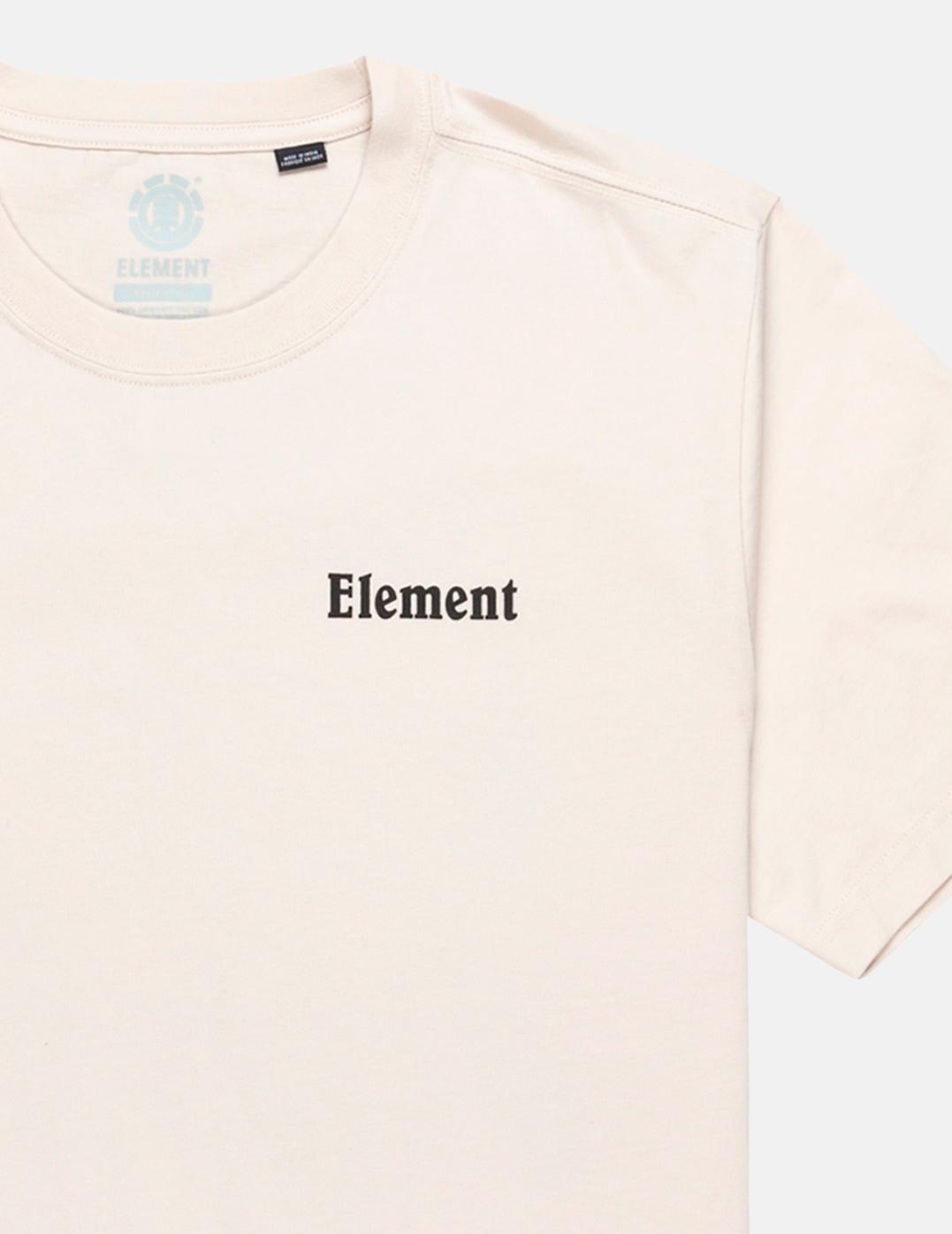 Camiseta ELEMENT GETS BETTER - Oat Milk