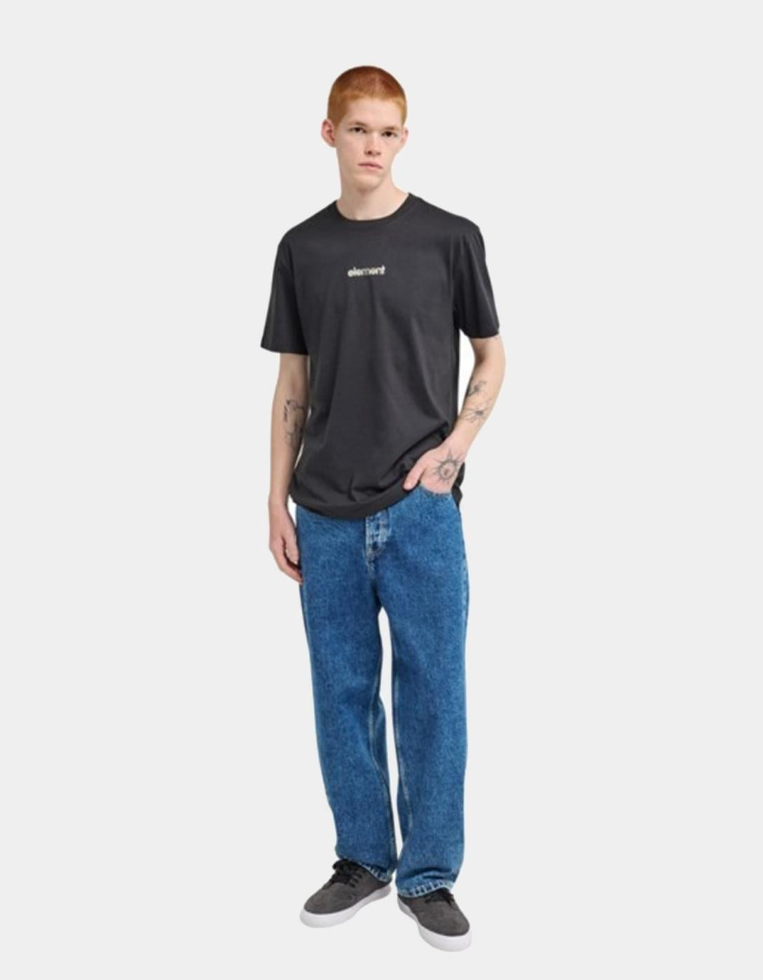 Camiseta ELEMENT LOWCASE BP - Off Black