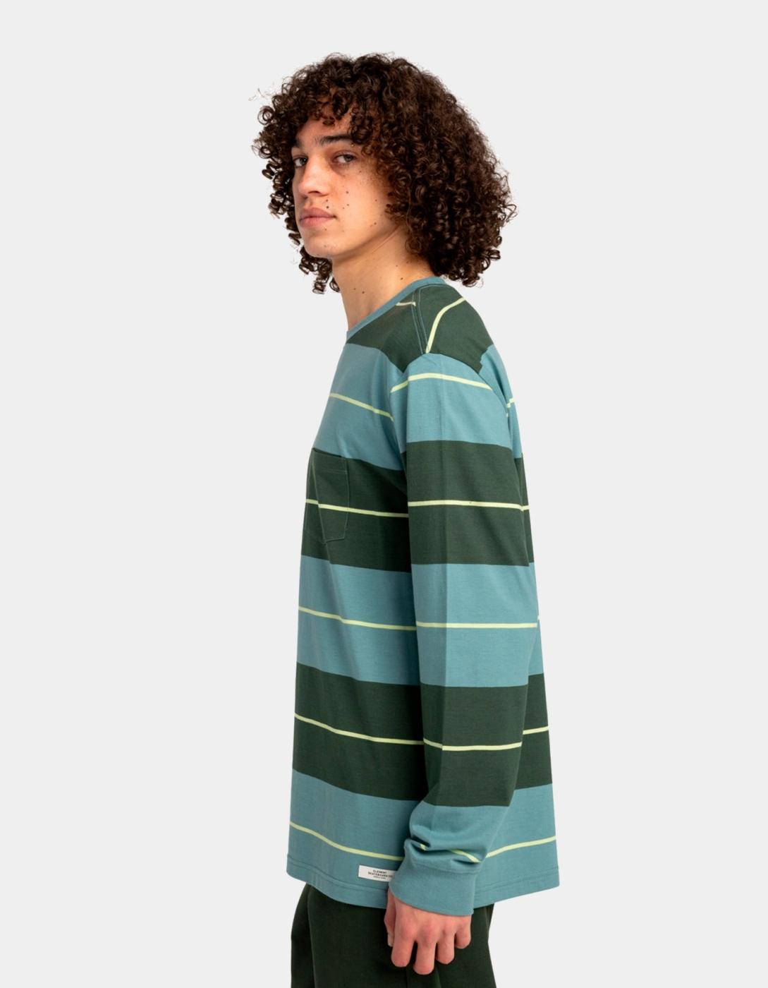 Camiseta ELEMENT LOWCASE PIGMENT LS - Treillis/Jungle Gree