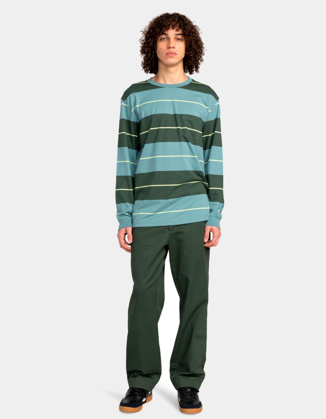 Camiseta ELEMENT LOWCASE PIGMENT LS - Treillis/Jungle Gree