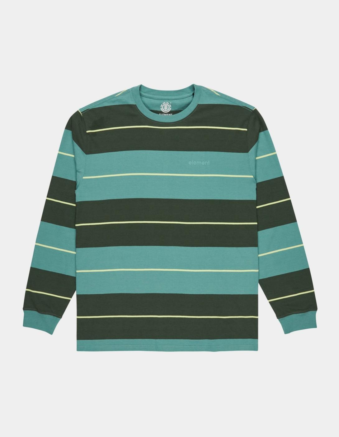Camiseta ELEMENT LOWCASE PIGMENT LS - Treillis/Jungle Gree