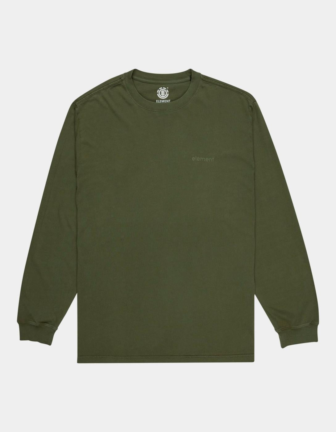 Camiseta ELEMENT LOWCASE PIGMENT LS - Rifle Green