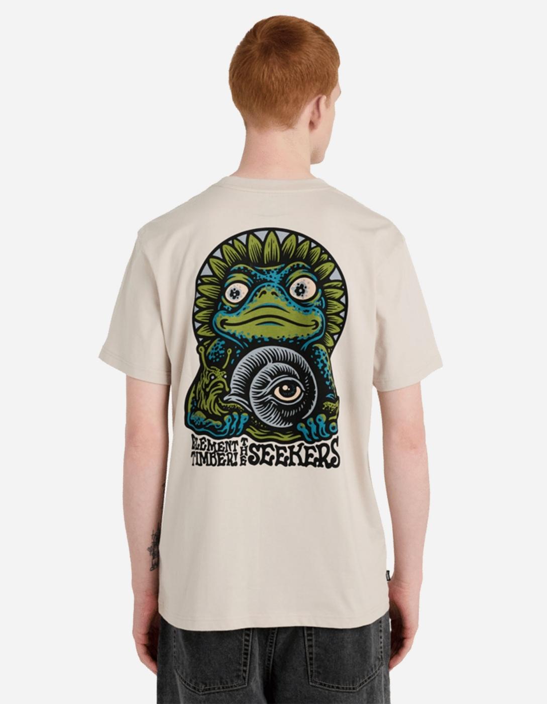 Camiseta ELEMENT TIMBER THE FROG - Crystal Gray