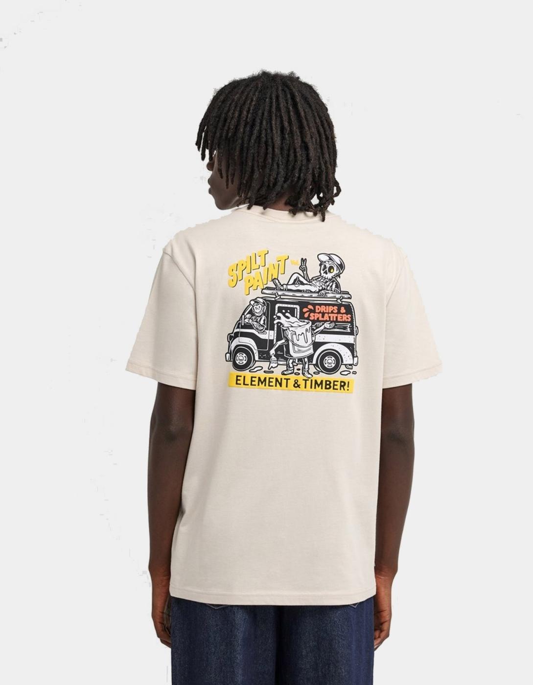 Camiseta ELEMENT VAN  - Oat Milk