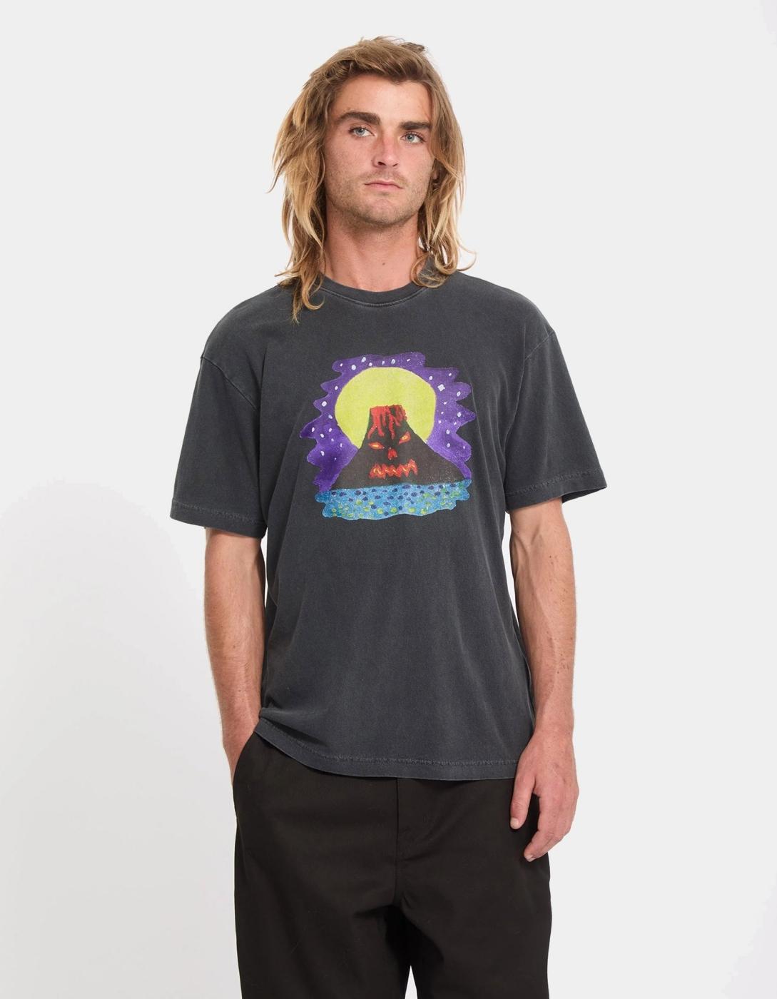 Camiseta FA VOLCOM OZZY 1 SST - Black