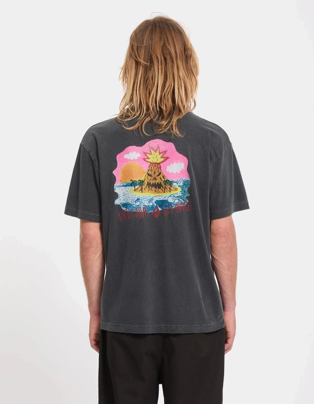 Camiseta FA VOLCOM OZZY 1 SST - Black