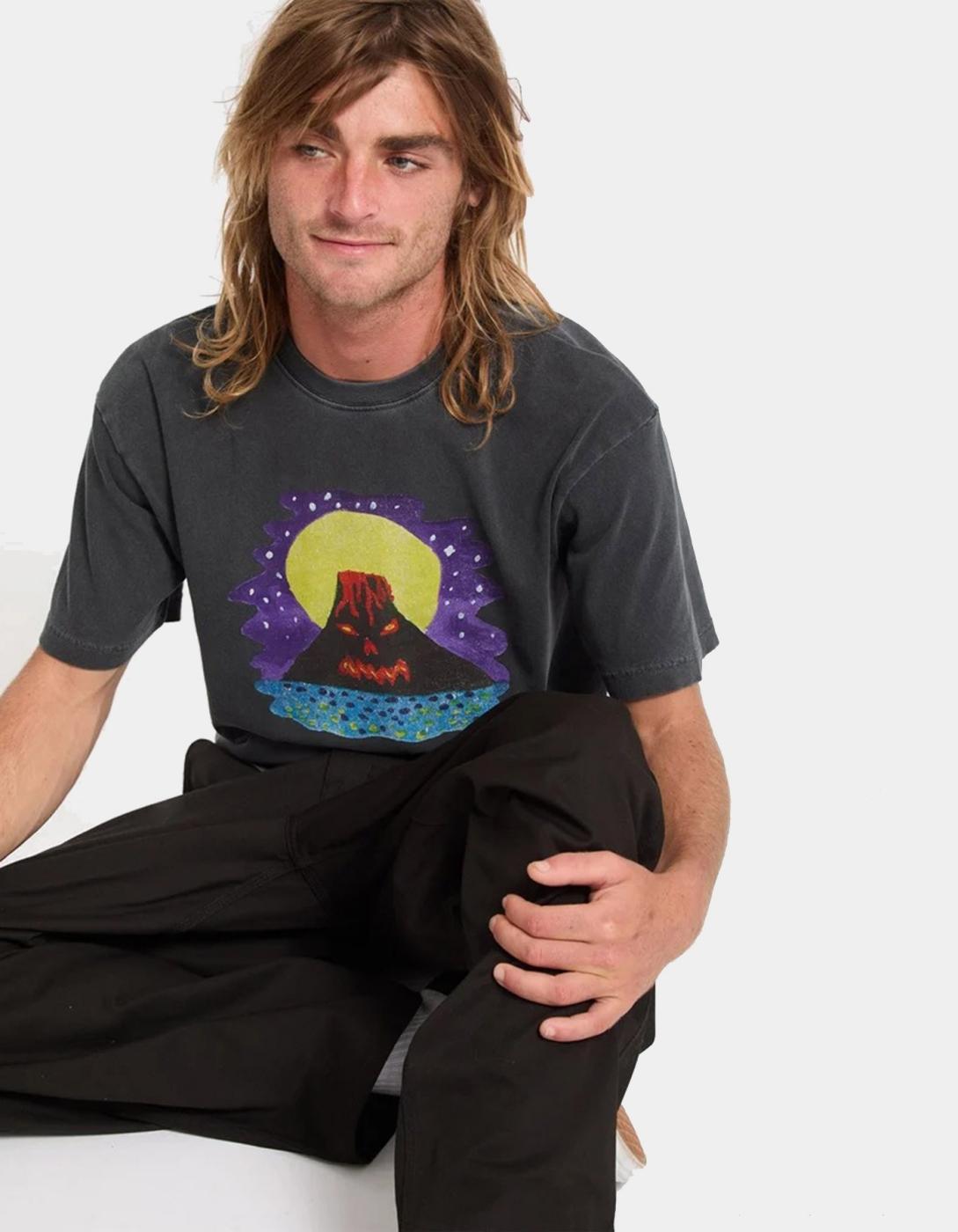 Camiseta FA VOLCOM OZZY 1 SST - Black