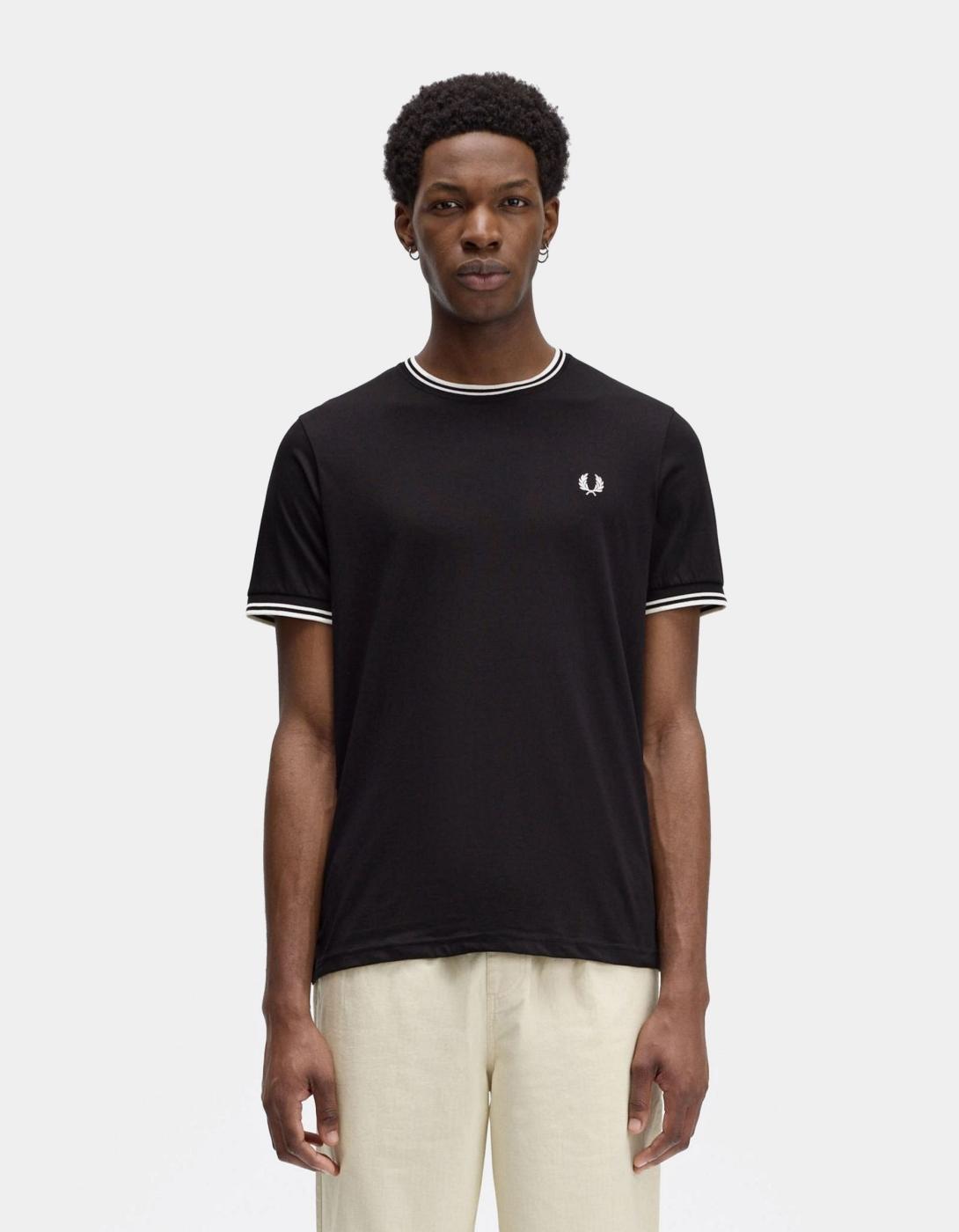 Camiseta FRED PERRY M1588 - Black