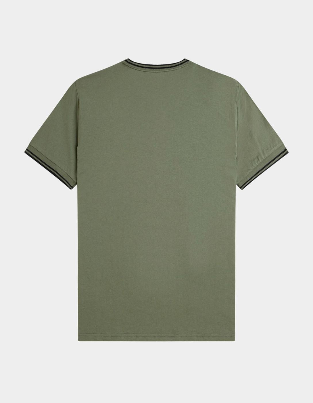 Camiseta FRED PERRY M1588 - Laurel Wreath Green/Black