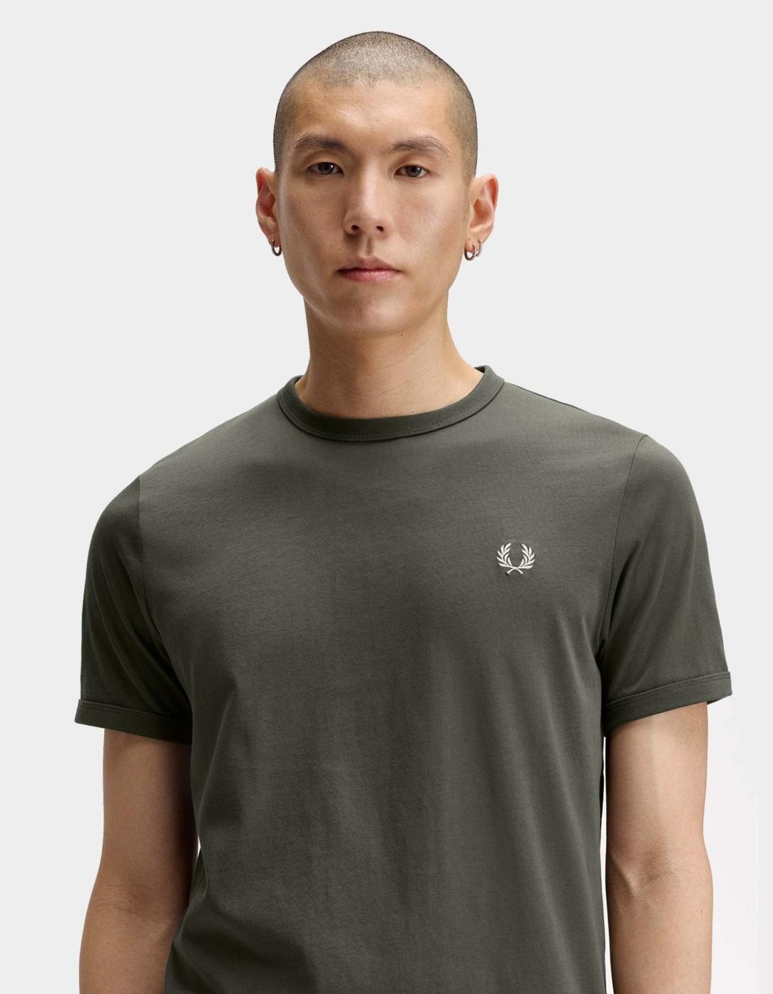 Camiseta FRED PERRY M3519 - Kaki