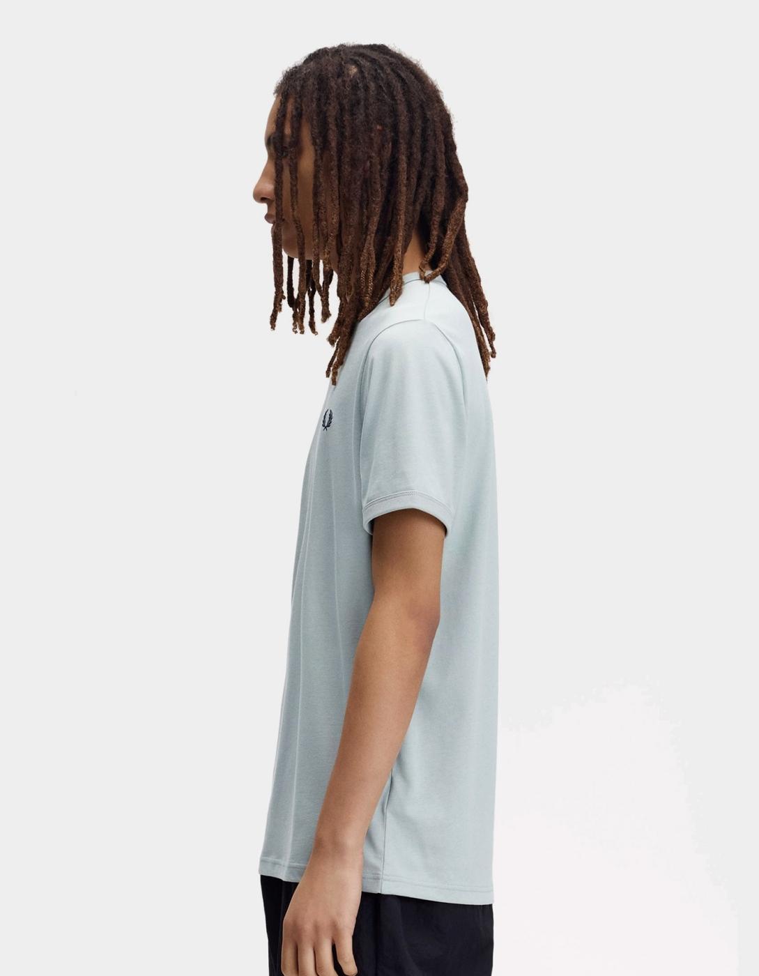 Camiseta FRED PERRY M3519 - Silver Blue