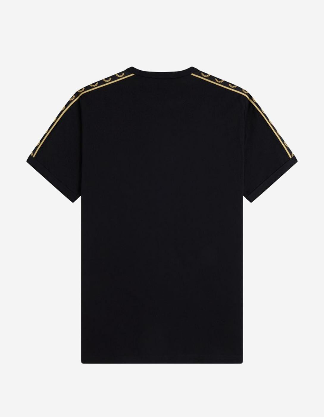 Camiseta FRED PERRY M4613 - Black/Champagne