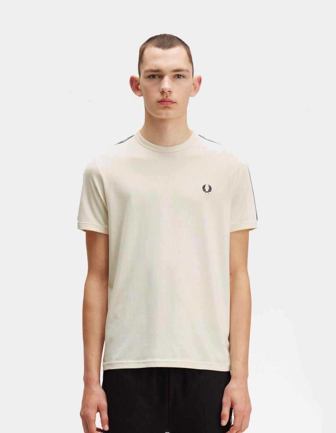 Camiseta Fred Perry M4613 - Ecru/Navy