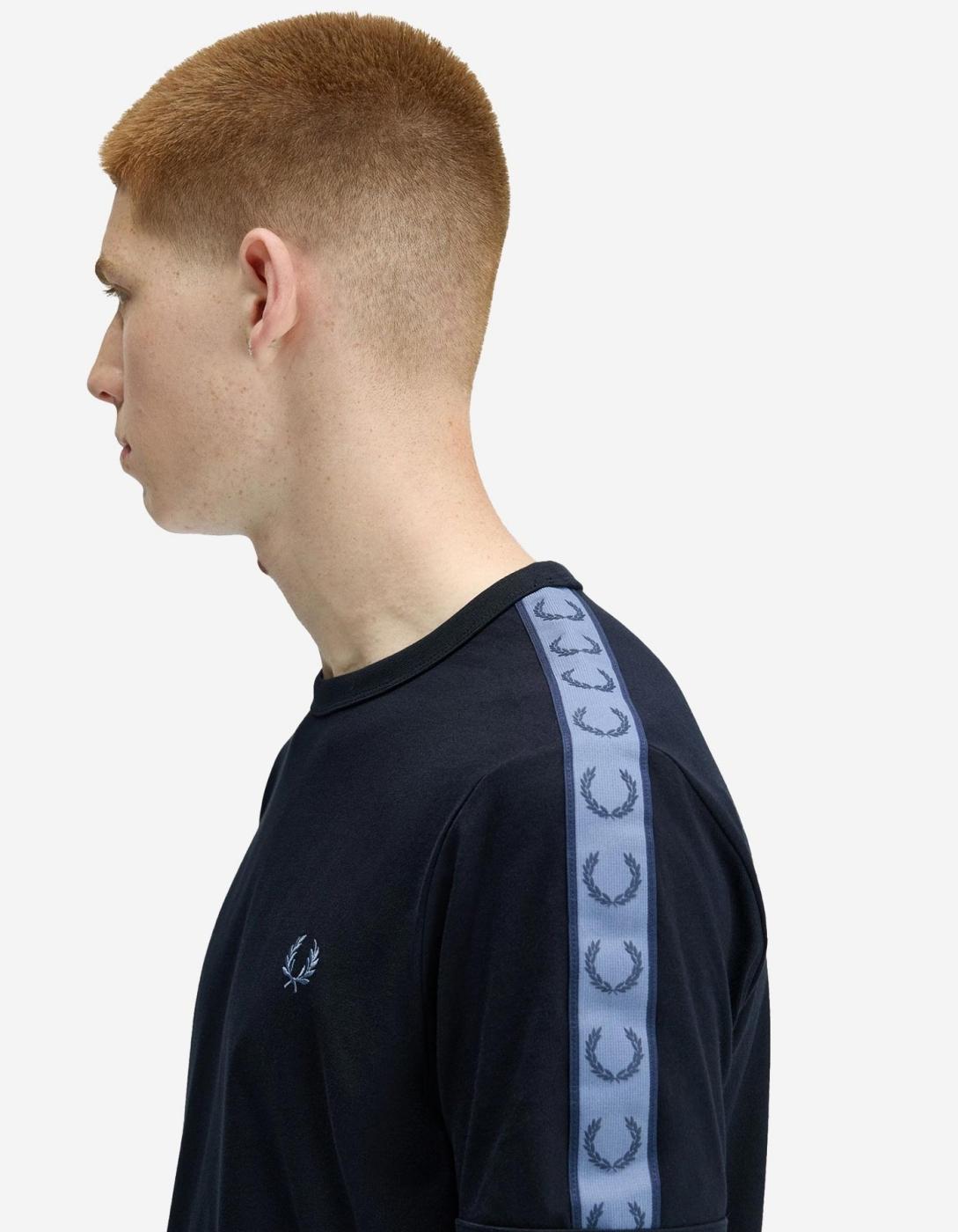 Camiseta FRED PERRY M4613 - Navy/Ace Blue