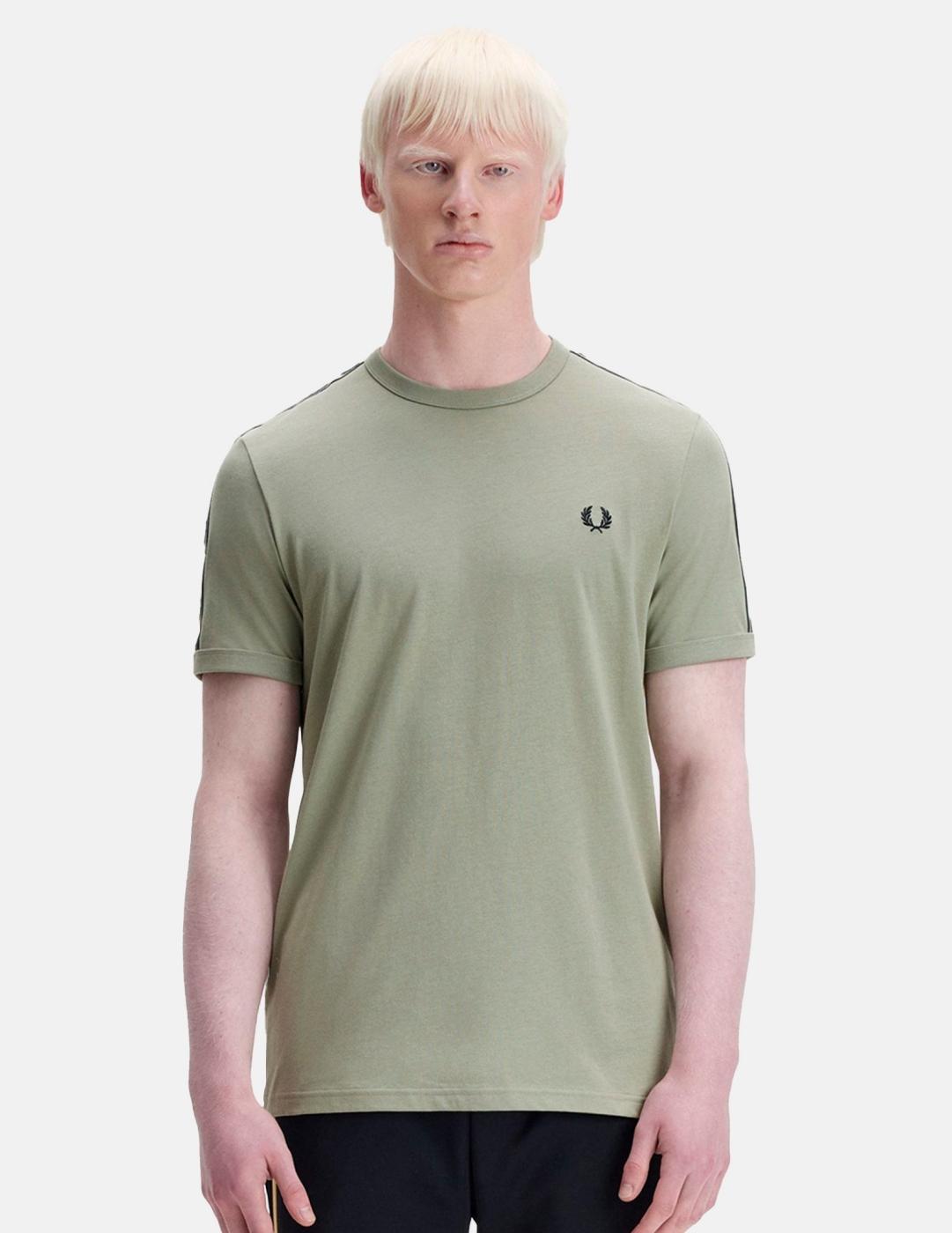 Camiseta FRED PERRY M4613 - Seagrass/Navy