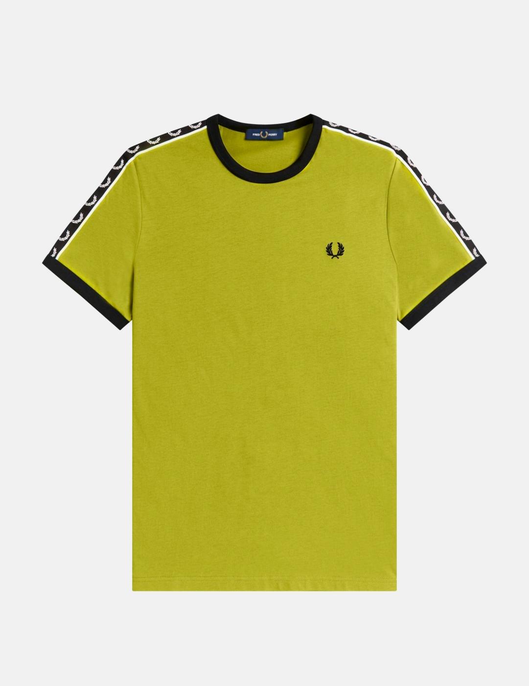 Camiseta FRED PERRY M4613 - Tballyellow/Blk