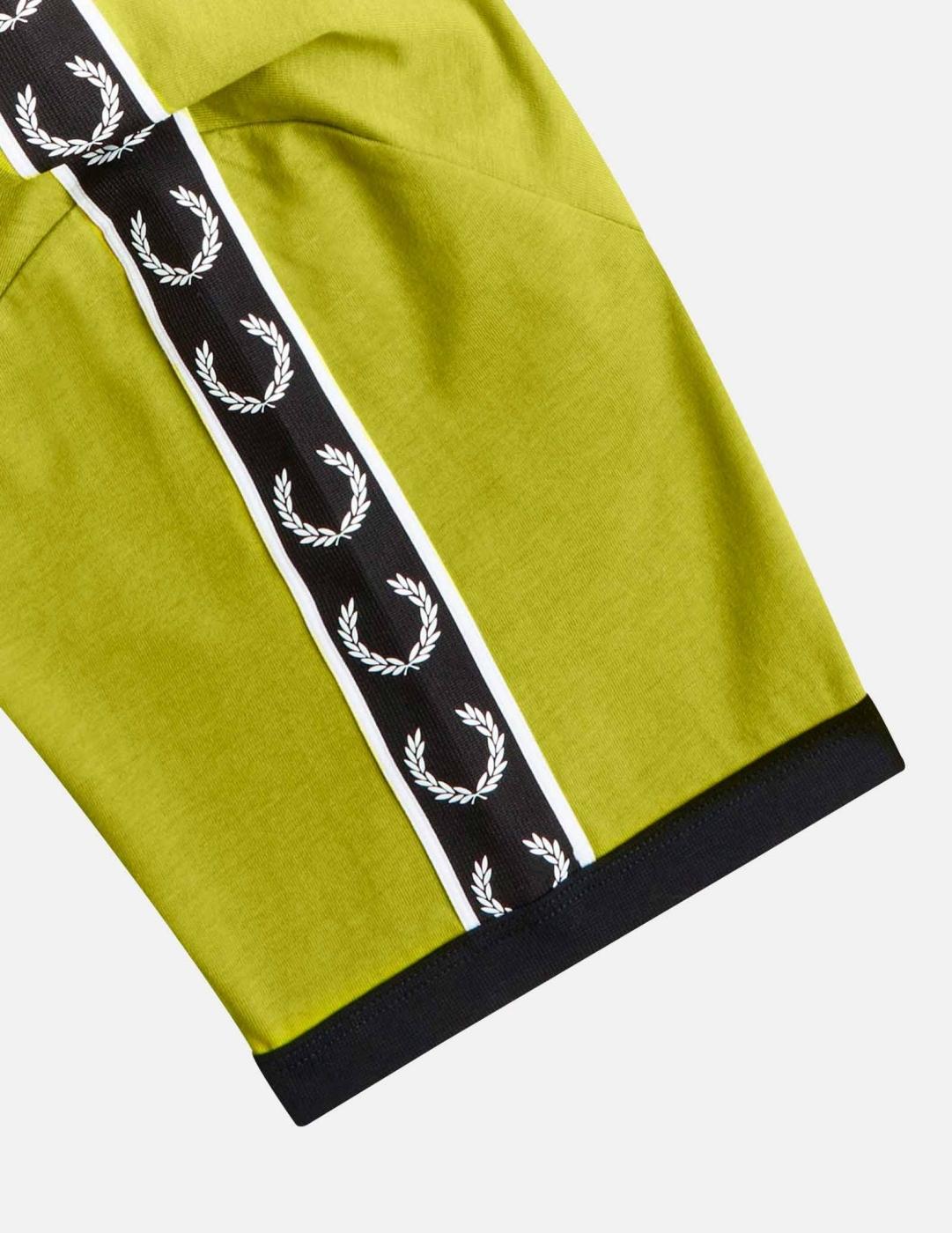 Camiseta FRED PERRY M4613 - Tballyellow/Blk
