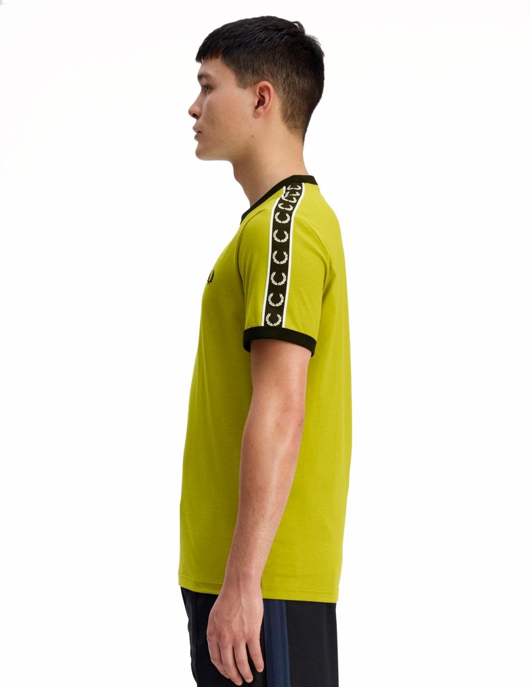 Camiseta FRED PERRY M4613 - Tballyellow/Blk