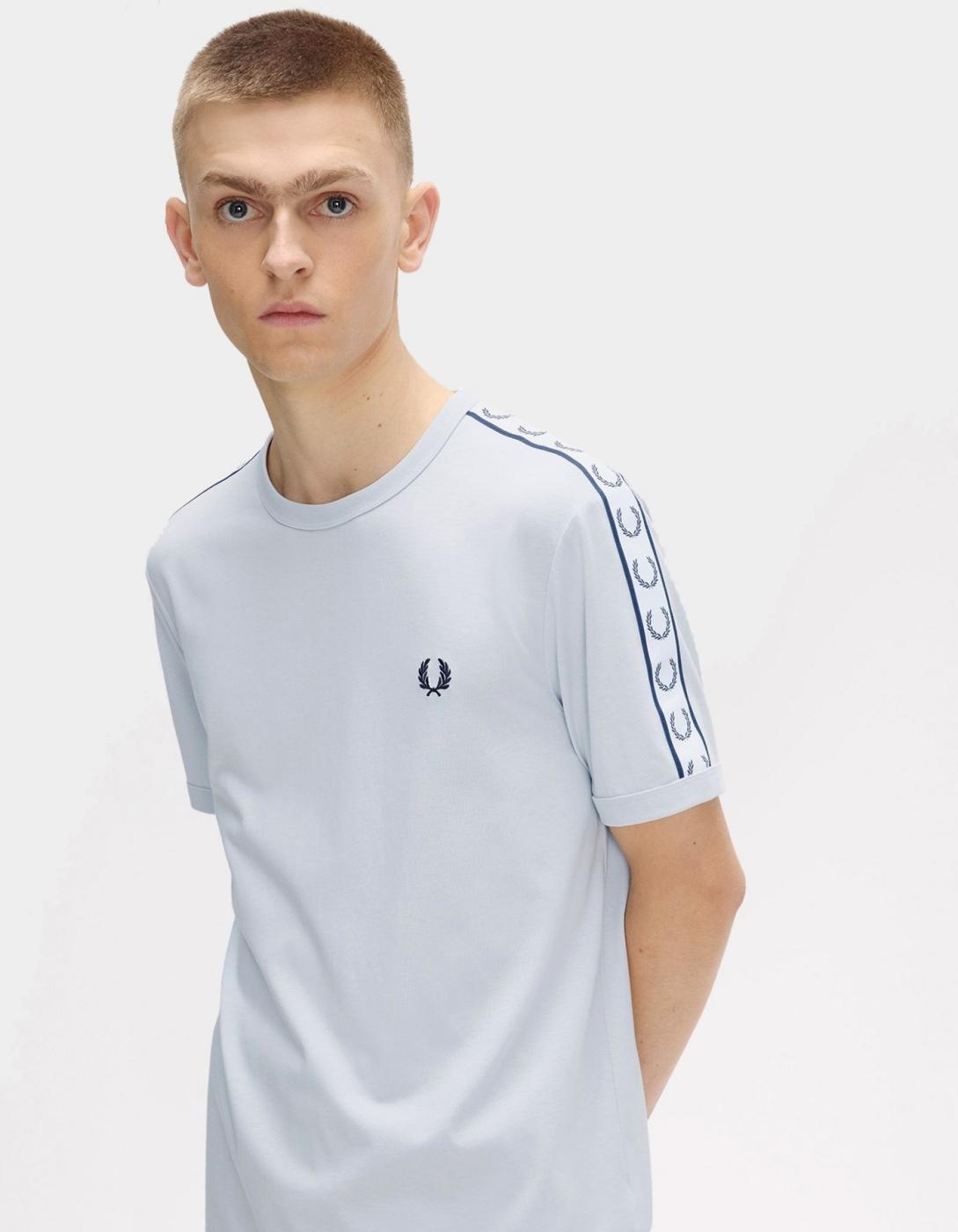 Camiseta FRED PERRY TAPED RINGER - Dusky Blue