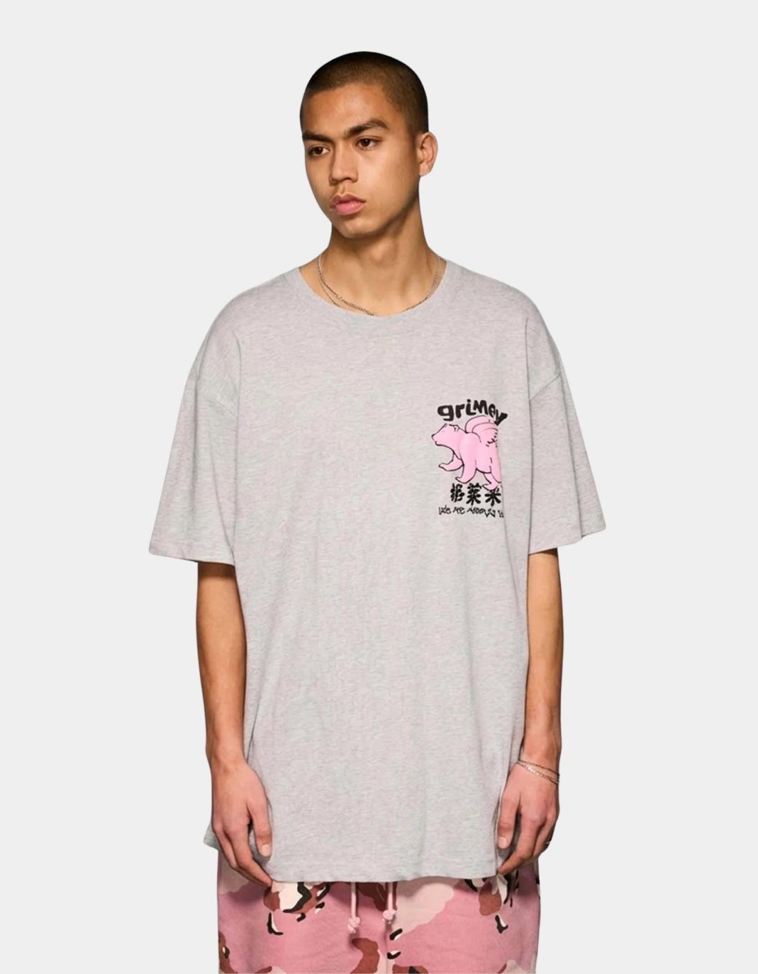 Camiseta GRIMEY CONCREAT JUNGLE - Sport Grey