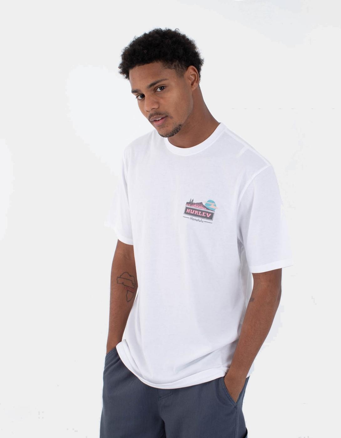 Camiseta HURLEY HARBOR - White
