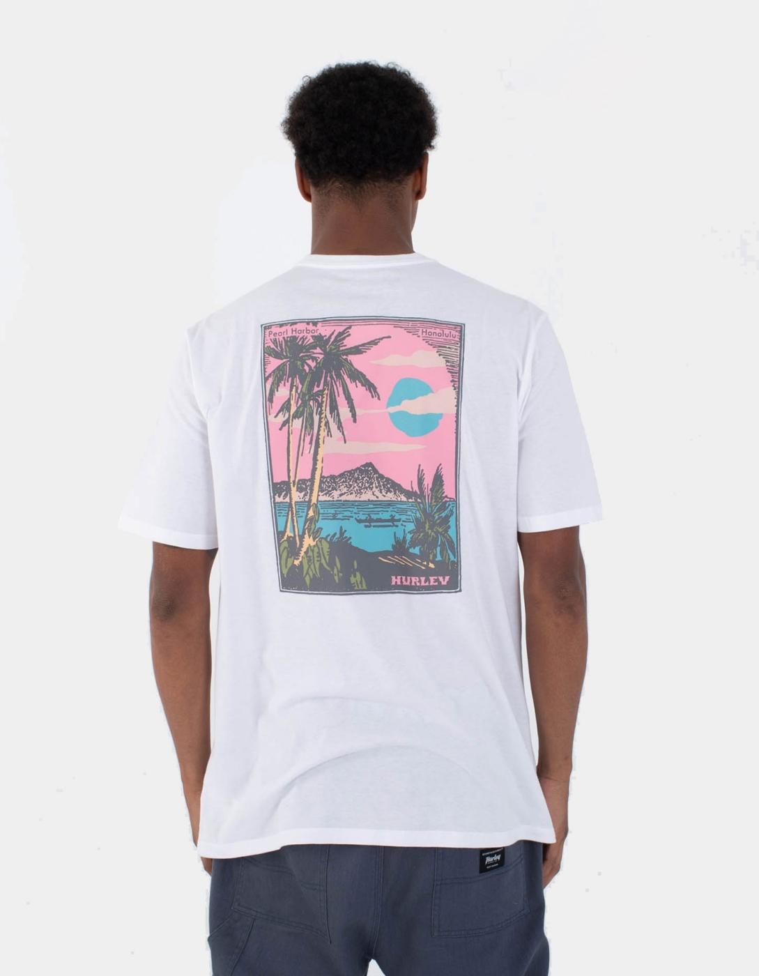 Camiseta HURLEY HARBOR - White